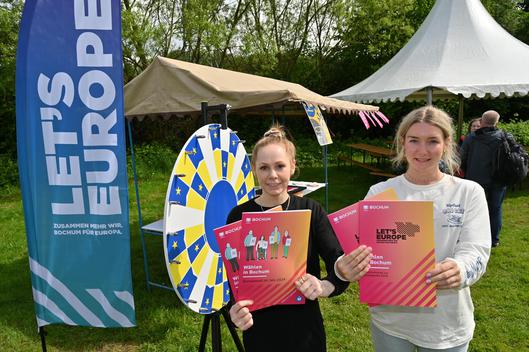 Verleihung des Europabanners der Europaunion