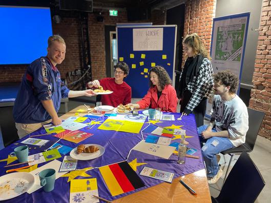 Verleihung des Europabanners der Europaunion