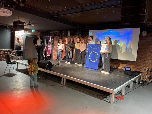 Verleihung des Europabanners der Europaunion