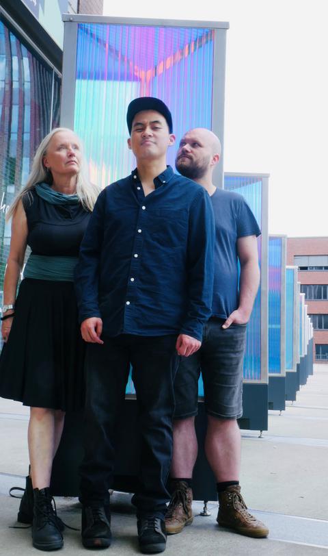 Die Band Nachtschattenblau