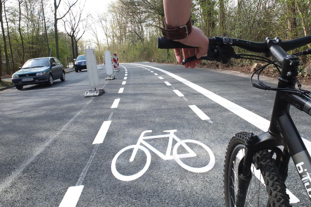 Ein Radweg