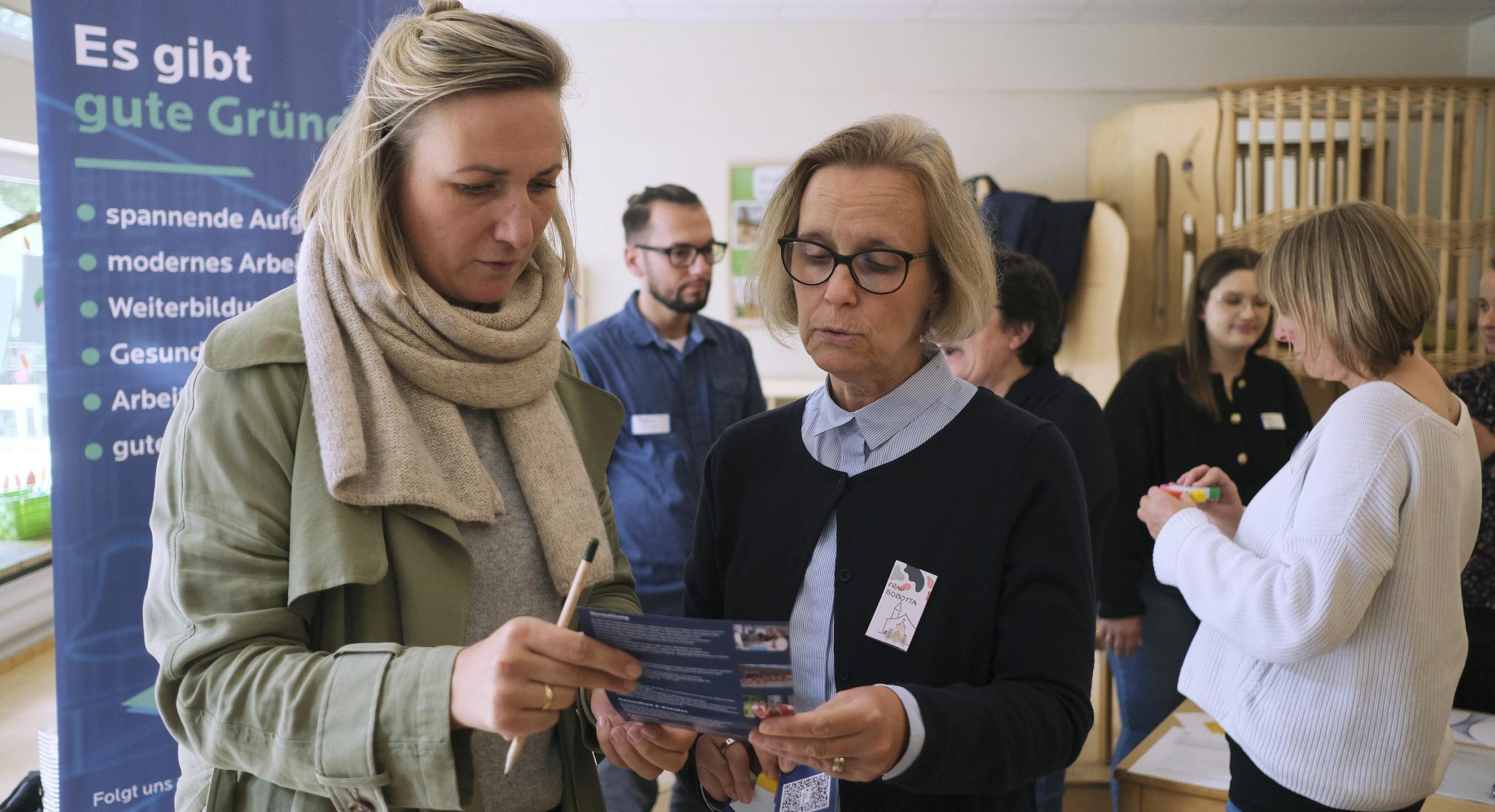 Erster Mix and Match-Day für Erziehungsberufe Samstag, 28. September, in der Kindertageseinrichtung in der Liebfrauenstraße 11 in Bochum.