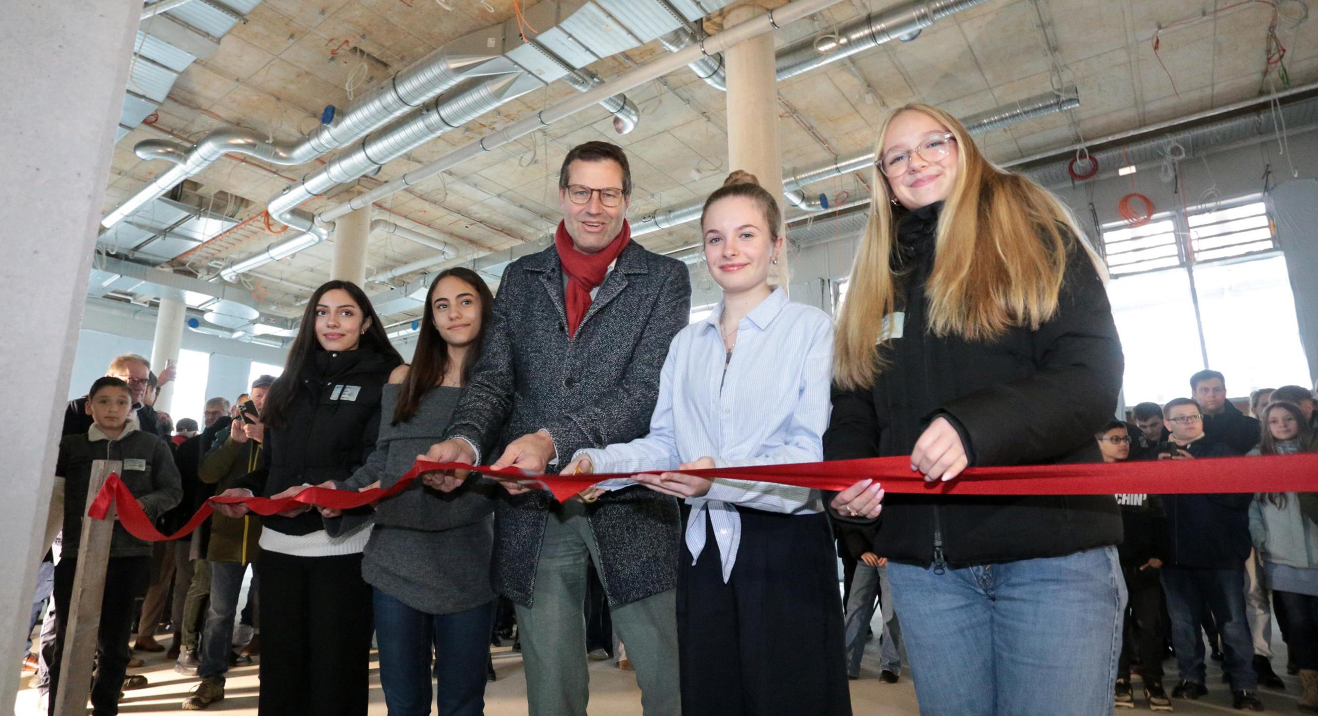 Richtfest für das Schulzentrum Nord