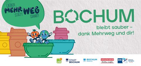 Bochum bleibt sauber - dank Mehrweg und dir!