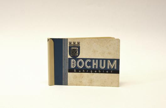 Die Außenseite der ersten Publikation der Stadt Bochum aus dem Jahr 1927.