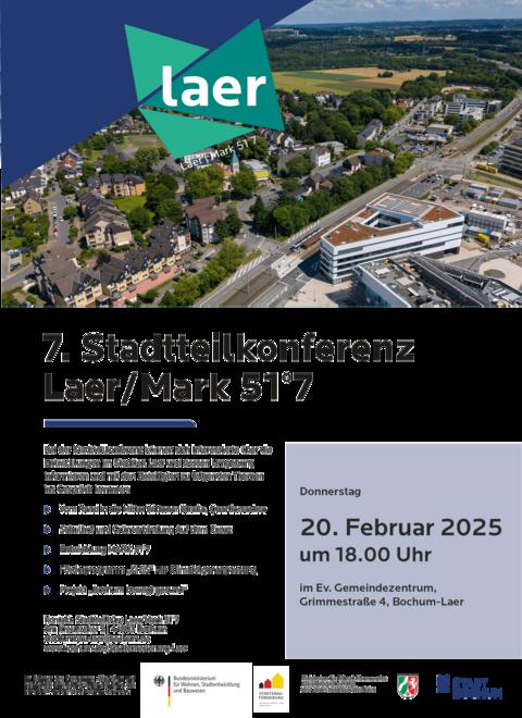 Plakat der Stadtteilkonferenz