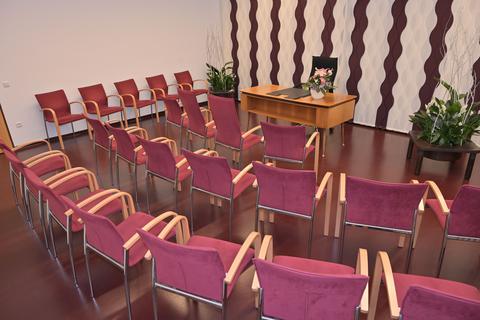 Trauzimmer in der Musikschule Bochum