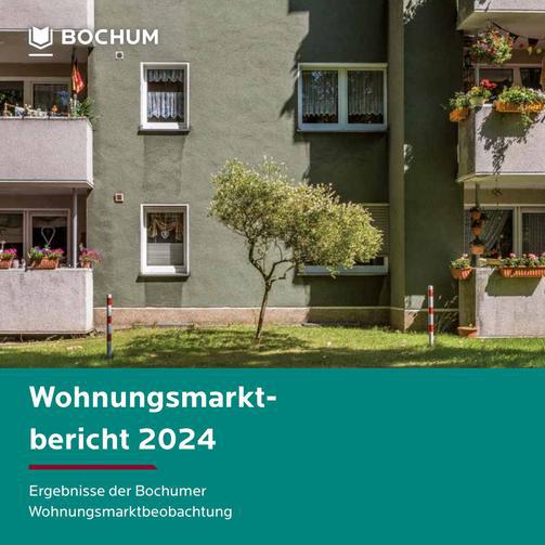 Cover des Wohnungsmarktberichts 2024