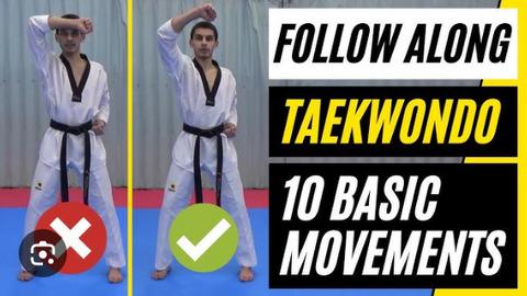 Grundtechniken im Taekwondo