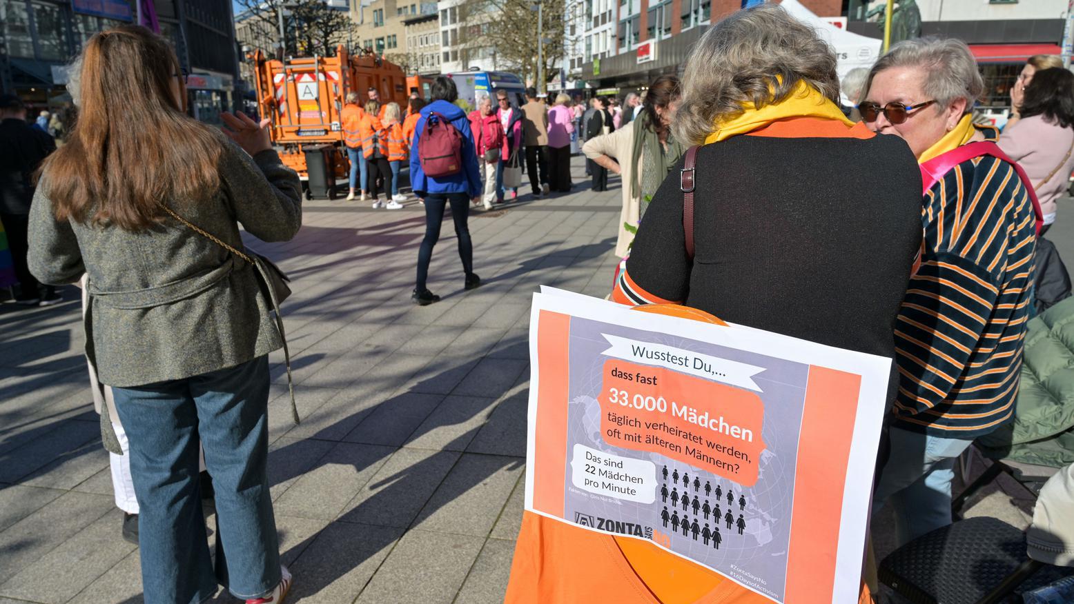 Aktionstag der Bochumer Frauenvereine und –verbände auf dem Bongard-Boulevard