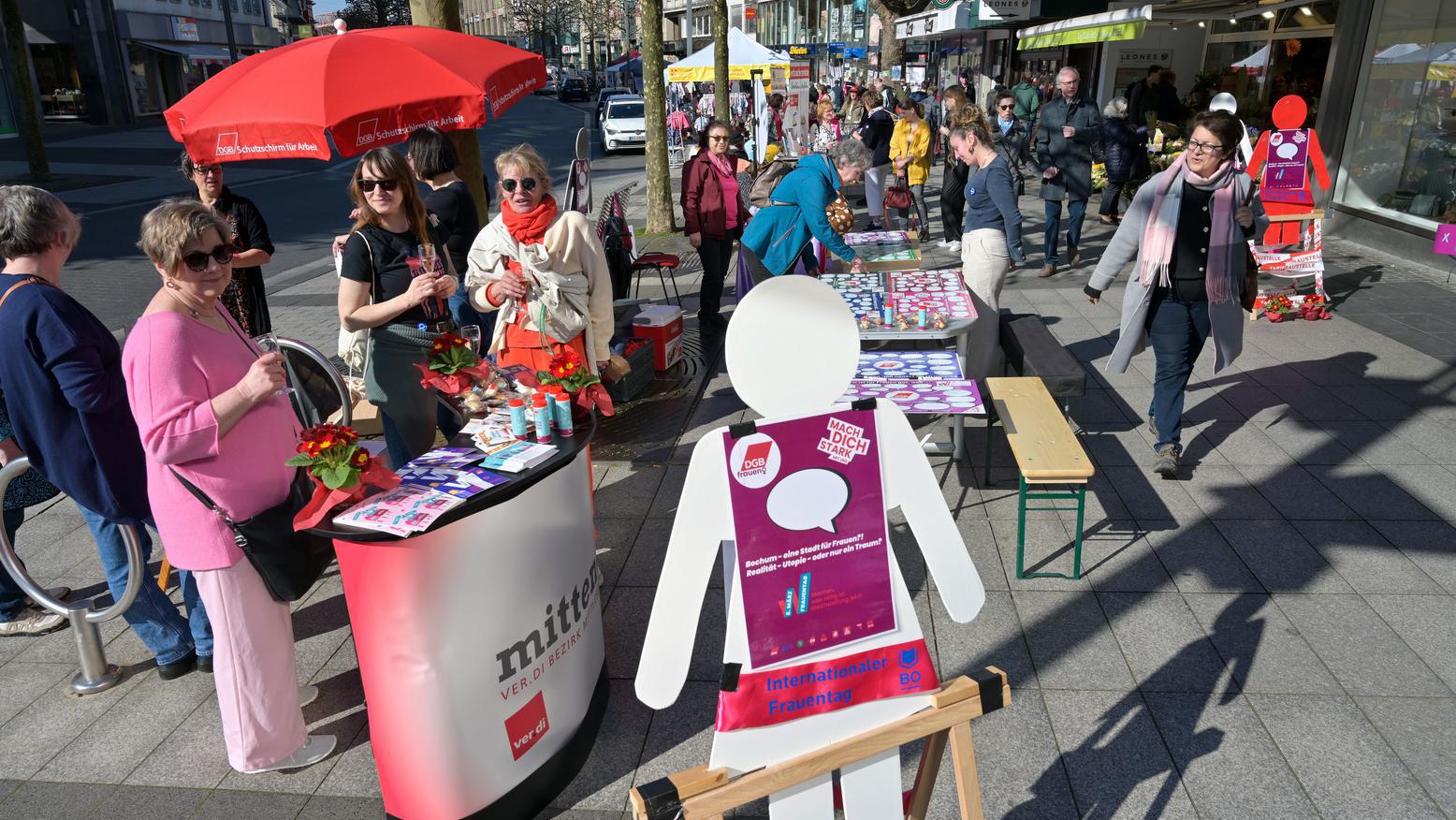 Aktionstag der Bochumer Frauenvereine und –verbände auf dem Bongard-Boulevard