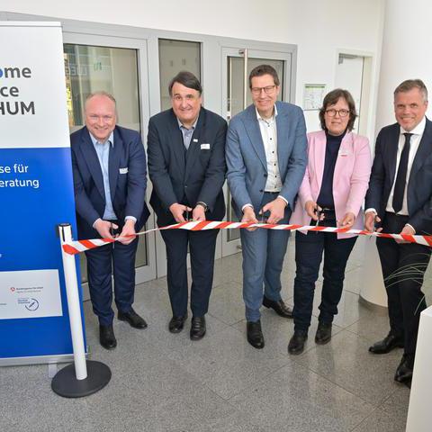 Eröffnung des Welcome Office 