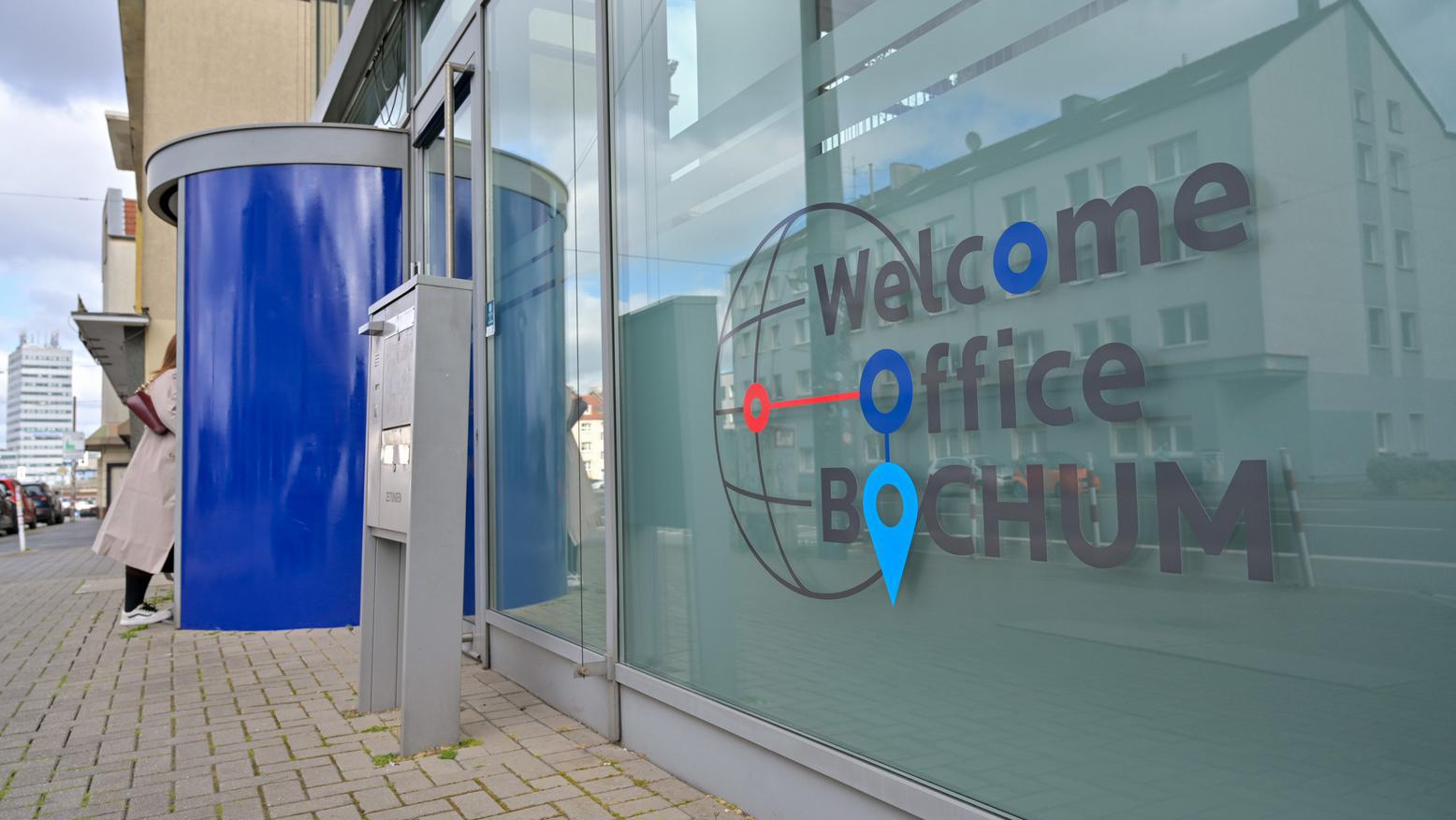 Eingang zum Welcome Office