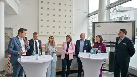 Eröffnung des Welcome Office