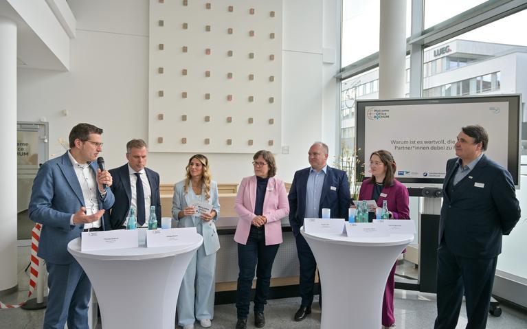 Eröffnung des Welcome Office
