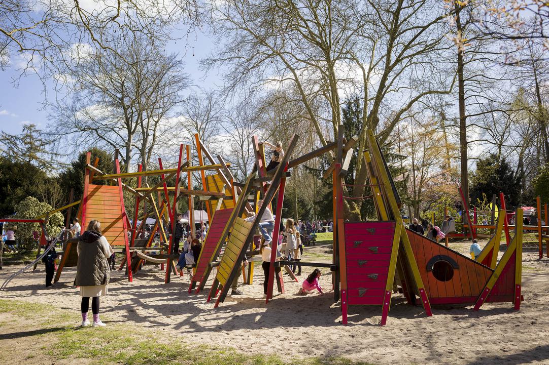 Eröffnung des Wattenscheider Stadtgartens mit Storcherlebnispark