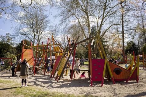 Eröffnung des Wattenscheider Stadtgartens mit Storcherlebnispark