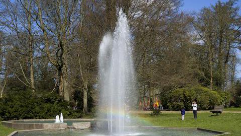 Eröffnung des Wattenscheider Stadtgartens mit Storcherlebnispark