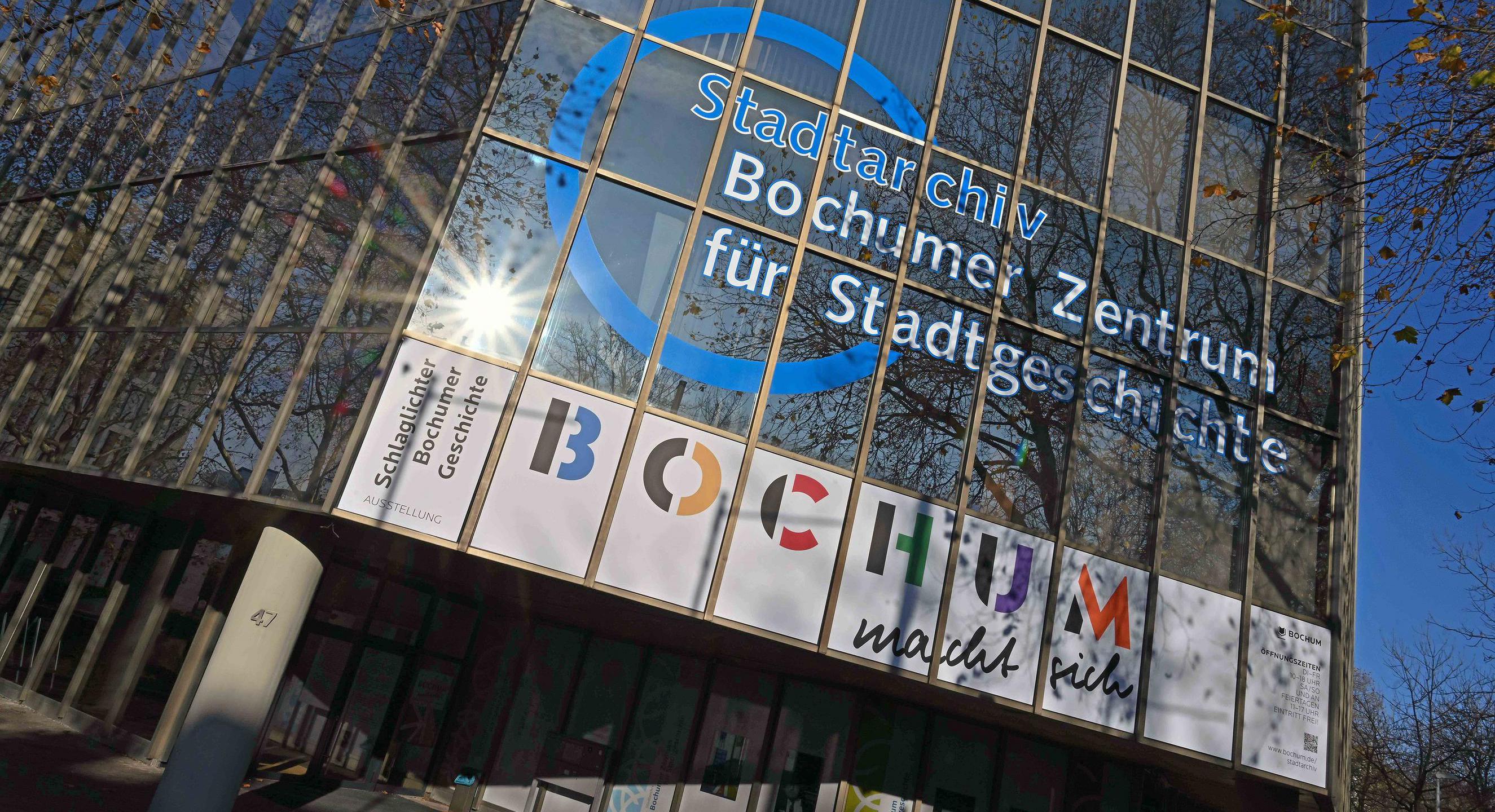 Außenansicht des Stadtarchivs