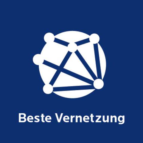 Beste Vernetzung Piktogramm