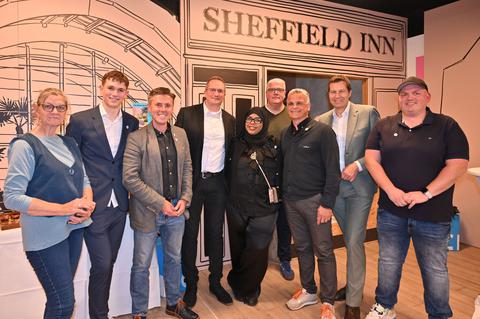 Delegationsbesuchs der britischen Partnerstadt Sheffield