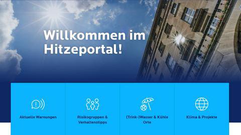 Hitzeportal der Stadt Bochum