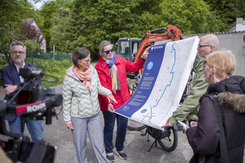 Dr. Markus Bradtke, Susanne Düwel, Matthias Olschowy, Nadine Noblet und Tobias Mühling