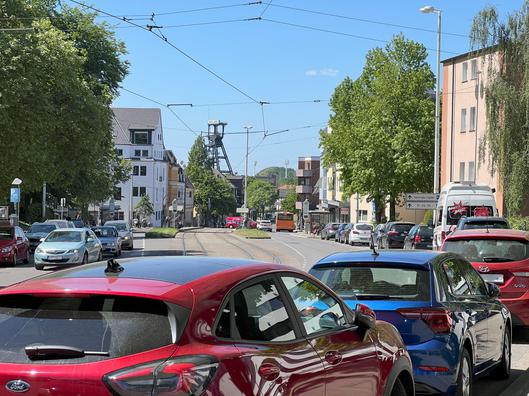 Autos auf der Straße