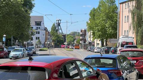 Autos auf der Straße