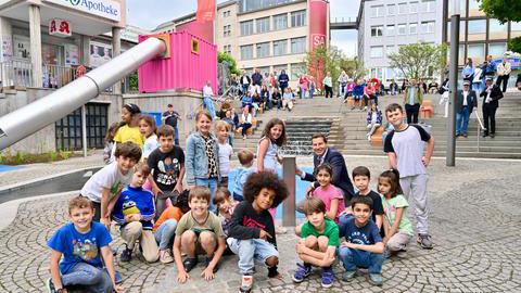 Eröffnung des neugestalteten Platz am Kuhhirten