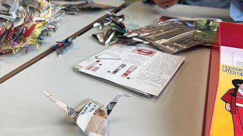 Ausstellungsführung in der Zentralbücherei: 80 Jahre nach Hiroshima und Nagasaki