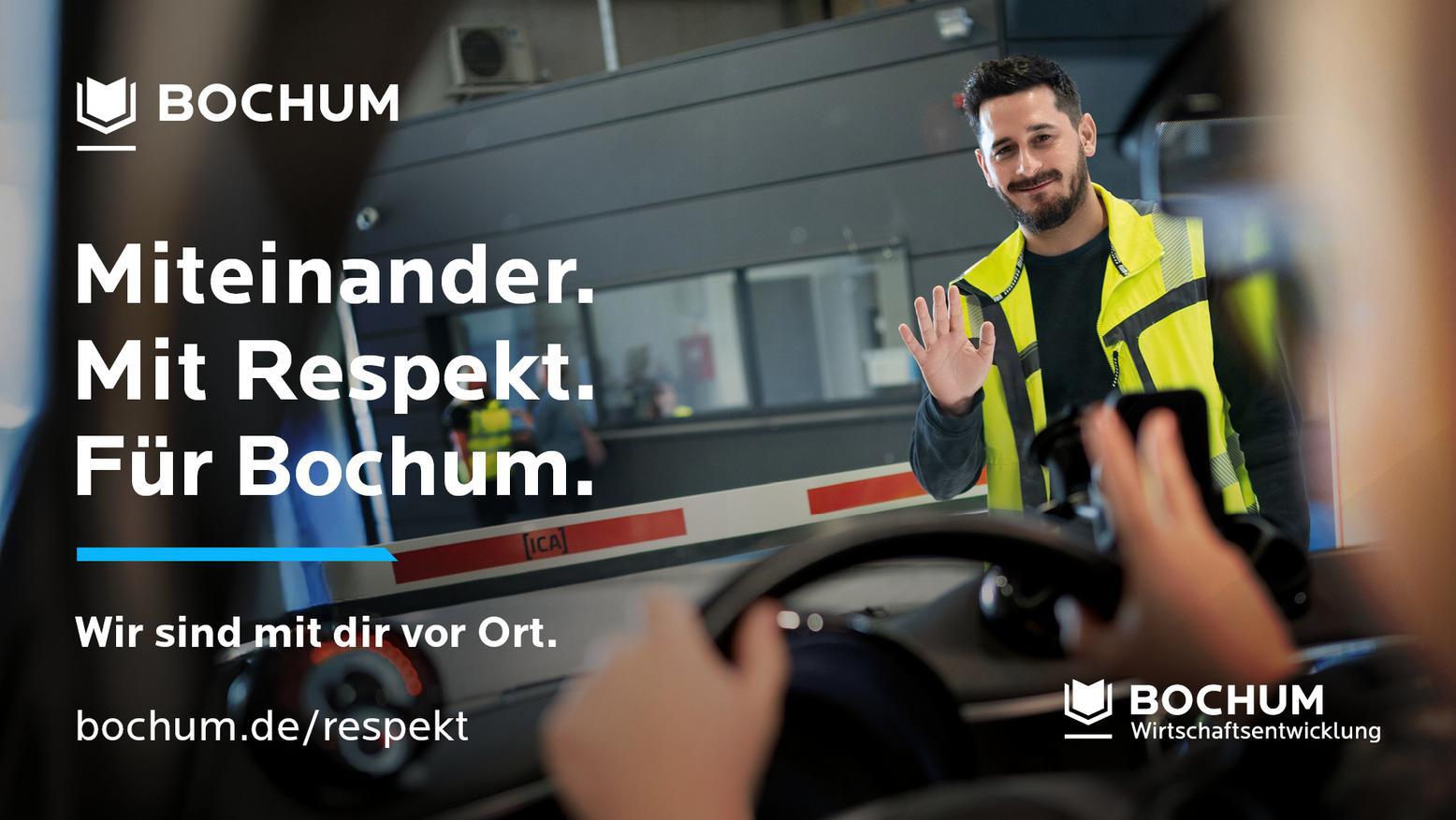 Miteinander. Mit Respekt. Für Bochum.