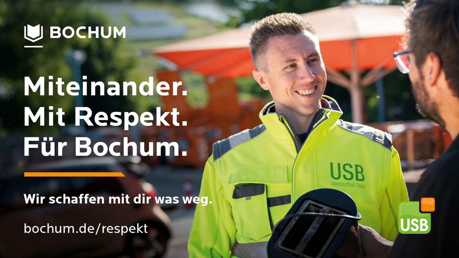 Miteinander. Mit Respekt. Für Bochum.