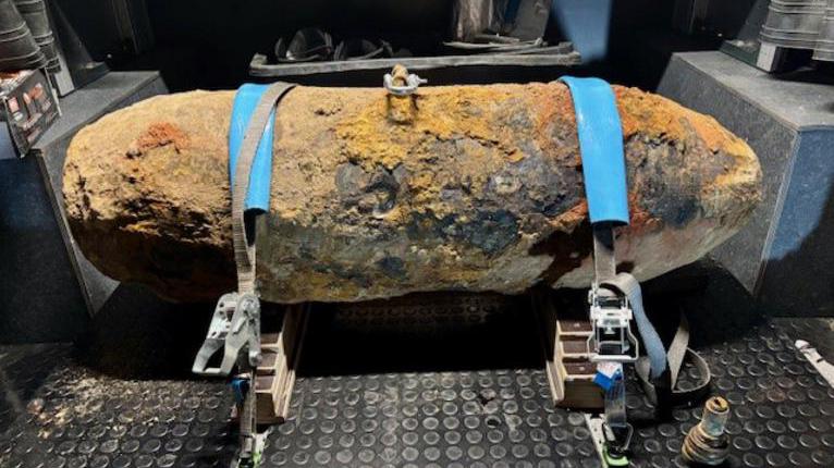 Weltkriegsbombe Am Dornbusch