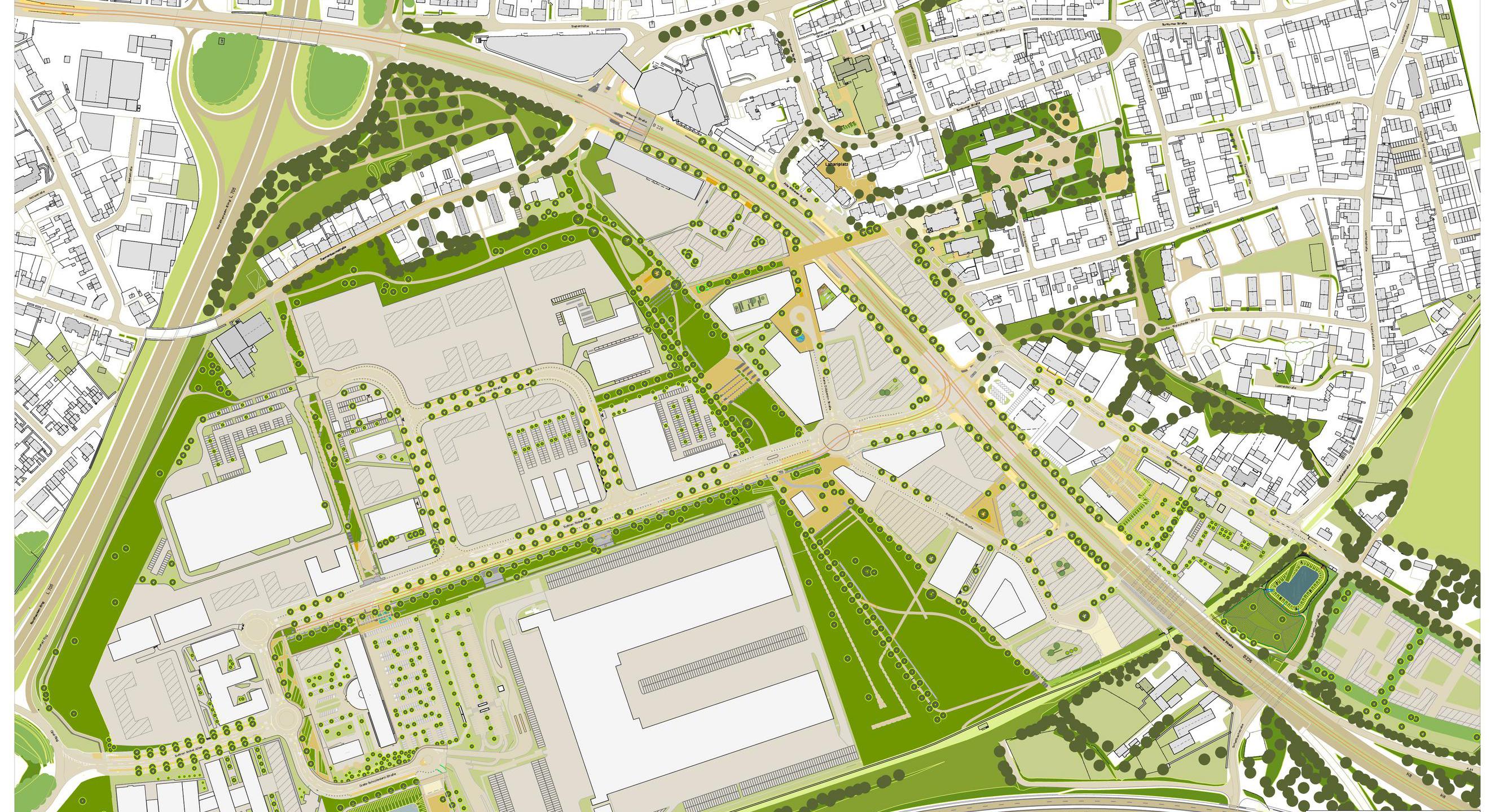 Es ist der Rahmenplan von Mark 51 7 zu sehen