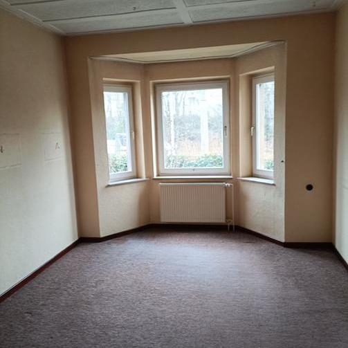 Blick in das Zimmer im Erdgeschoss
