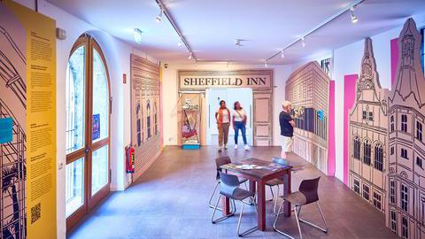 Einblick in die Ausstellung Bochum - Sheffield