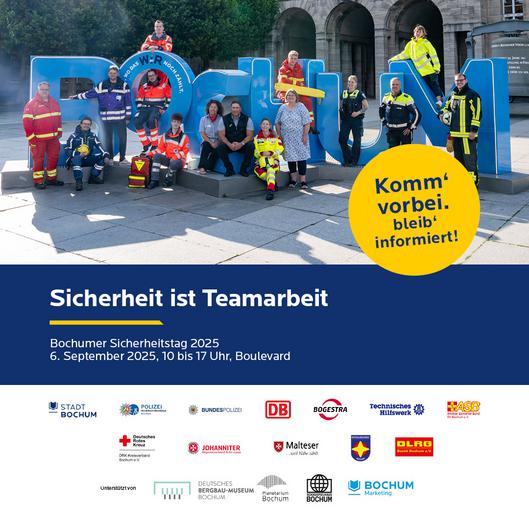 Bochumer Sicherheitstag 2025 Plakat