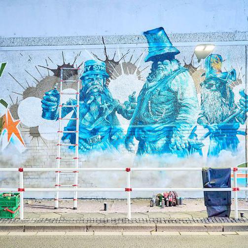 Graffiti-Jam verwandelt Tunnel in Kunst-Ort