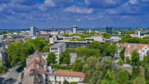 Fernsicht auf Bochum