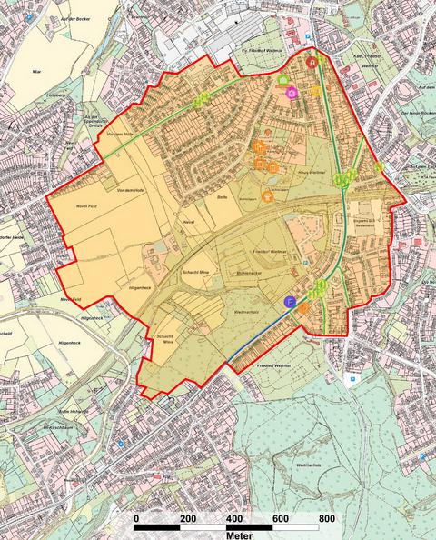 Evakuierungsradius Schloßstraße