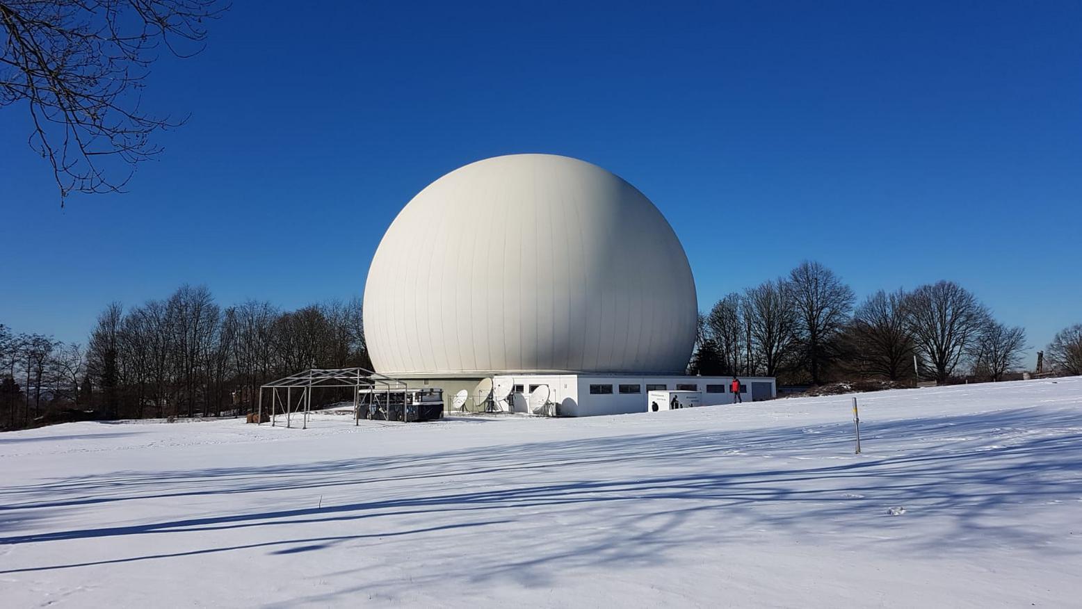 Sternwarte Bochum im Winter 2021