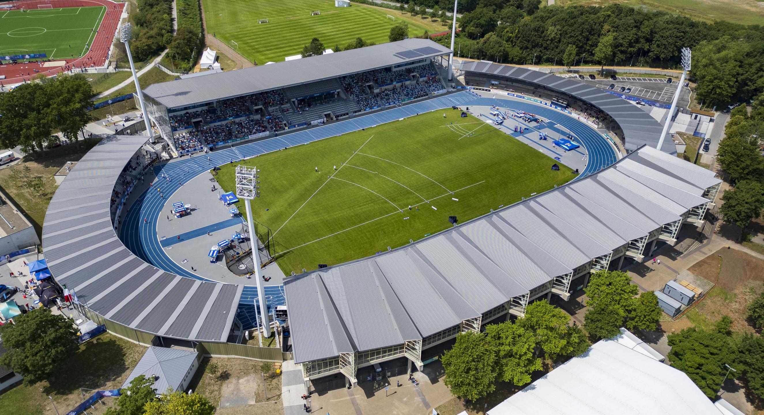 Luftbild Lohrheidestadion