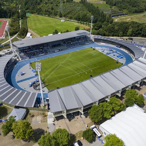 Luftbild Lohrheidestadion