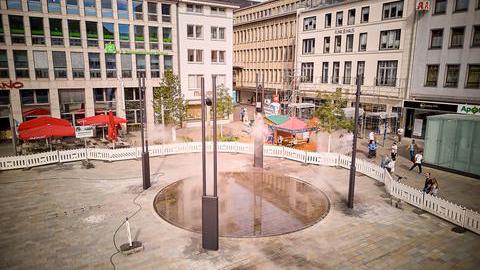 Bild des Husemannplatzes