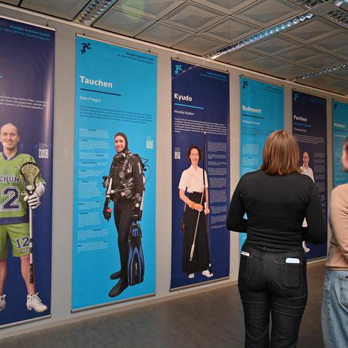 Ein Foto der Sportausstellung „Bochum bewegt 