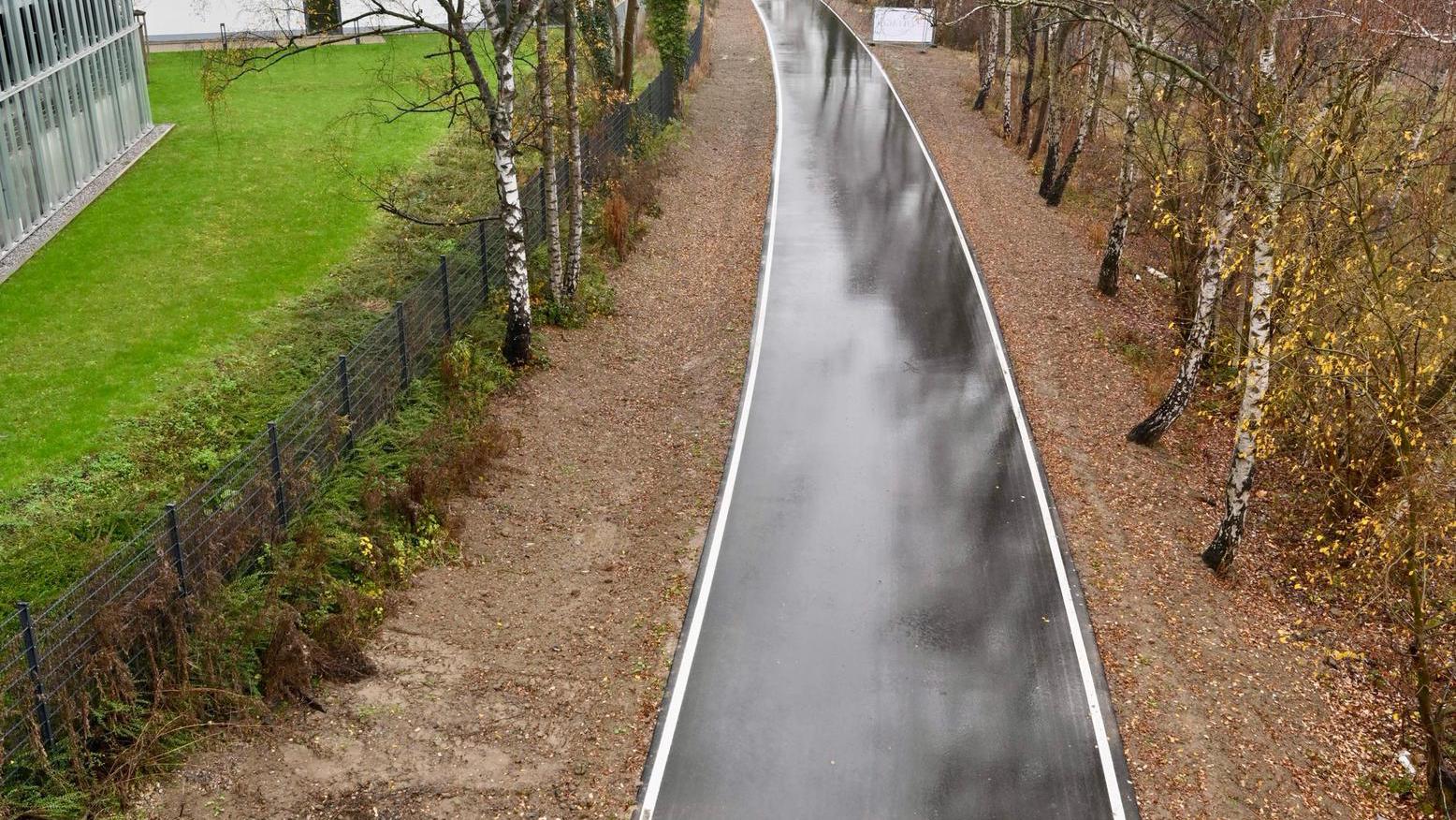 Ein Bild von der Opelterasse von Oben