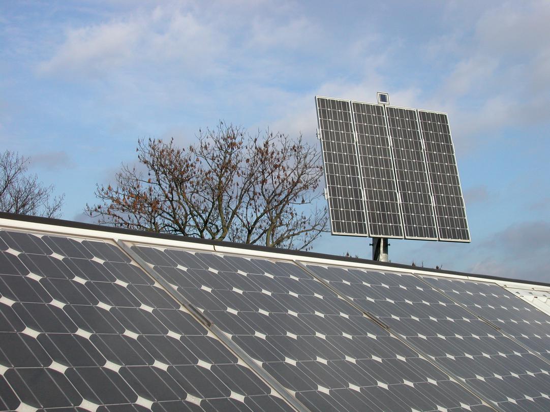Solaranlage auf der Berufschule am Ostring
