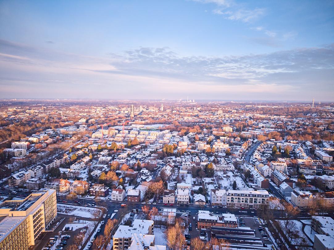 Winterliche Stadtansichten Bochum