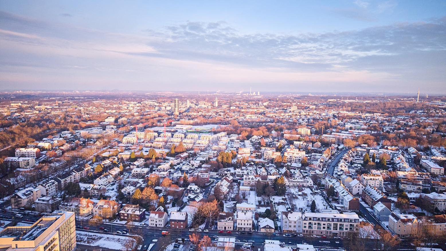 Winterliche Stadtansichten Bochum